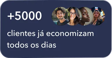 +5000 clientes já economizam todos os dias